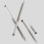 SIMPSON STRONG-TIE Wood Screw, #10, Stainless Steel Flat Head Square Drive S10300DBB